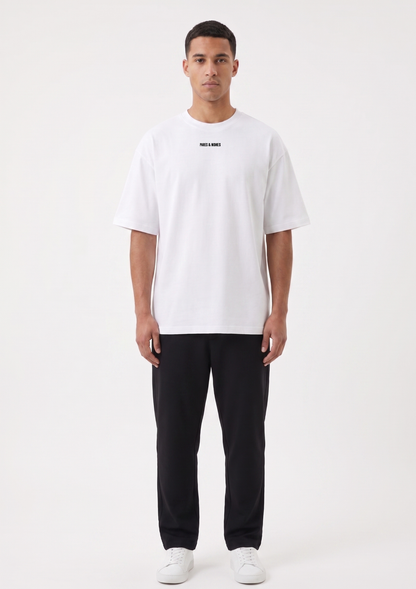Camiseta Oversize Blanca P&N