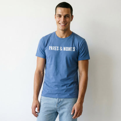 Camiseta Pares & Nones Azul