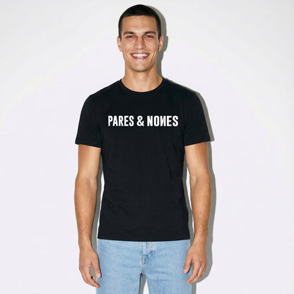 Camiseta Pares & Nones Negra