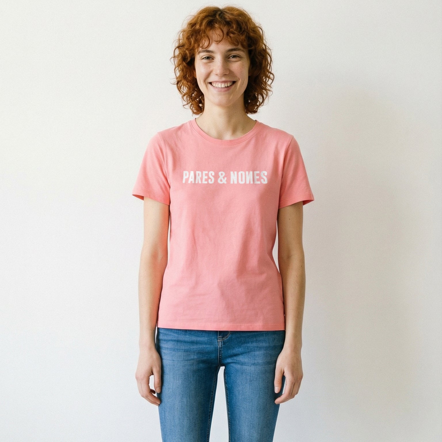 Camiseta Pares & Nones Rosa