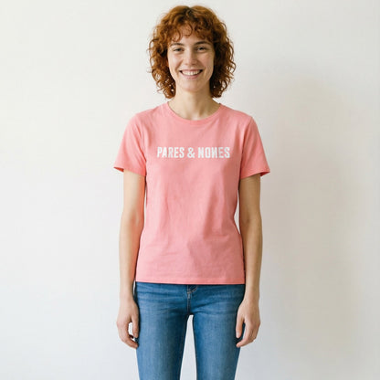 Camiseta Pares & Nones Rosa