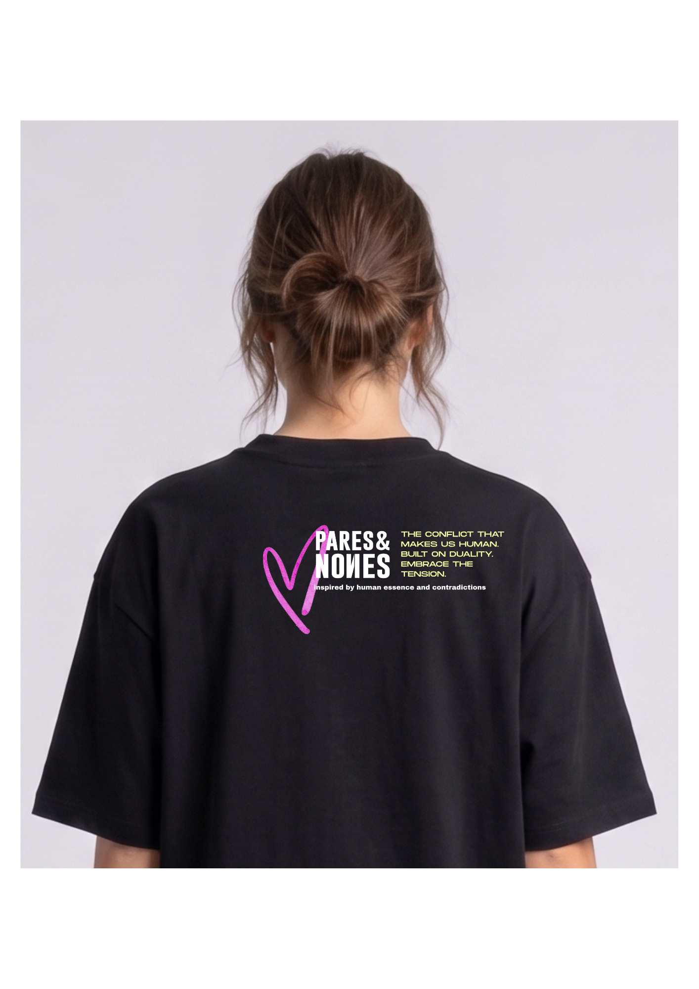 Camiseta Emoción Negra ⚠️ ¡Solo 50 unidades disponibles!