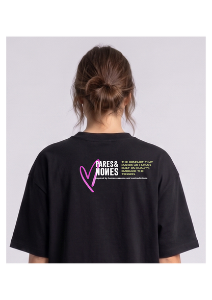 Camiseta Emoción Negra ⚠️ ¡Solo 50 unidades disponibles!