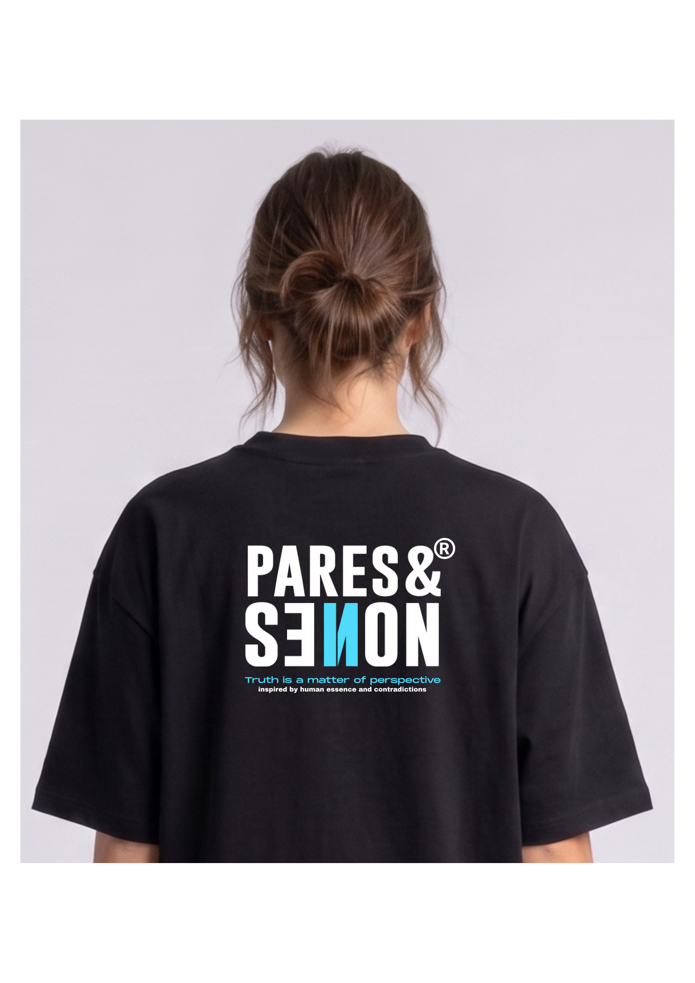 Camiseta Percepción Negra ⚠️ ¡Solo 50 unidades disponibles!