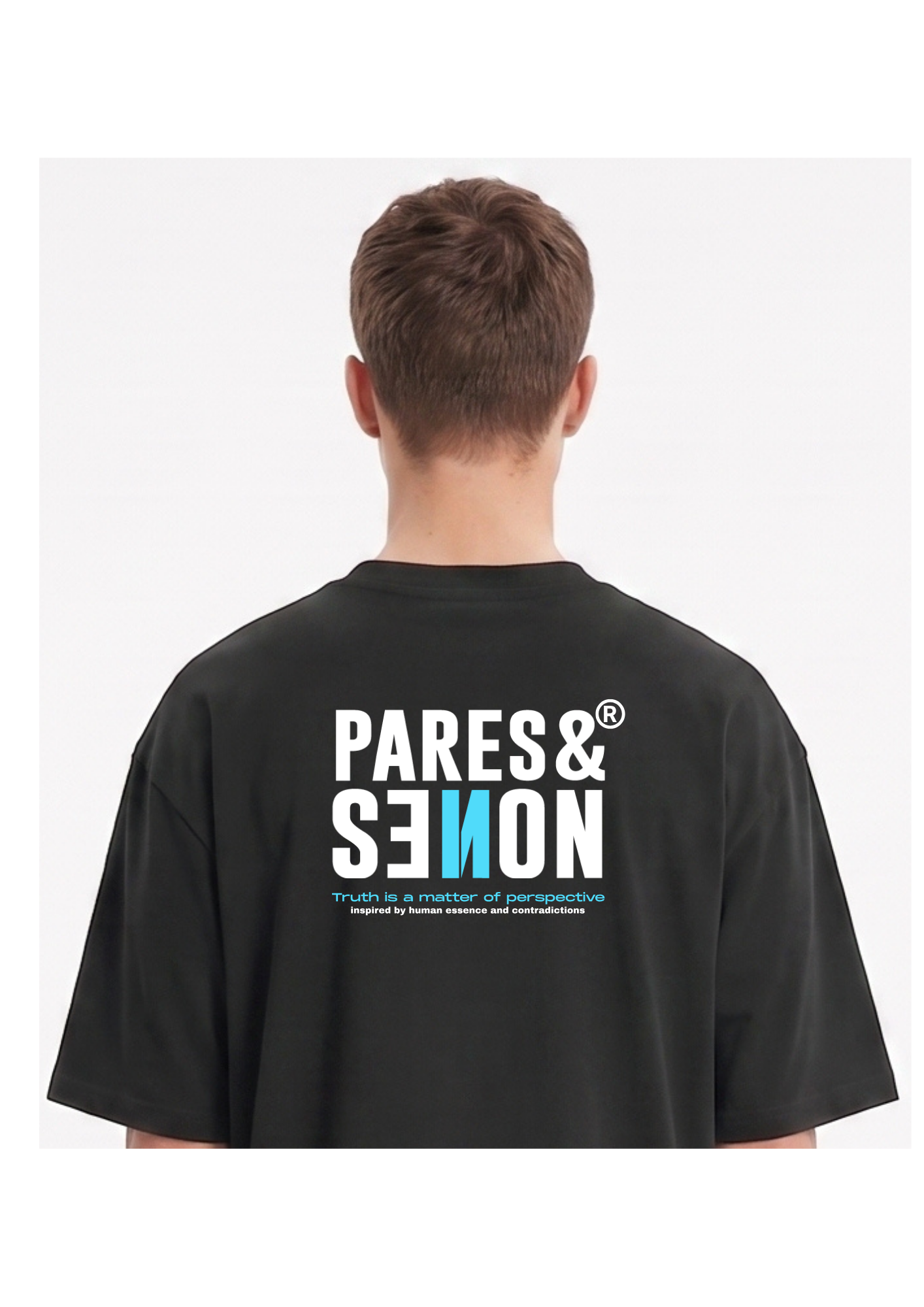 Camiseta Percepción Negra ⚠️ ¡Solo 50 unidades disponibles!