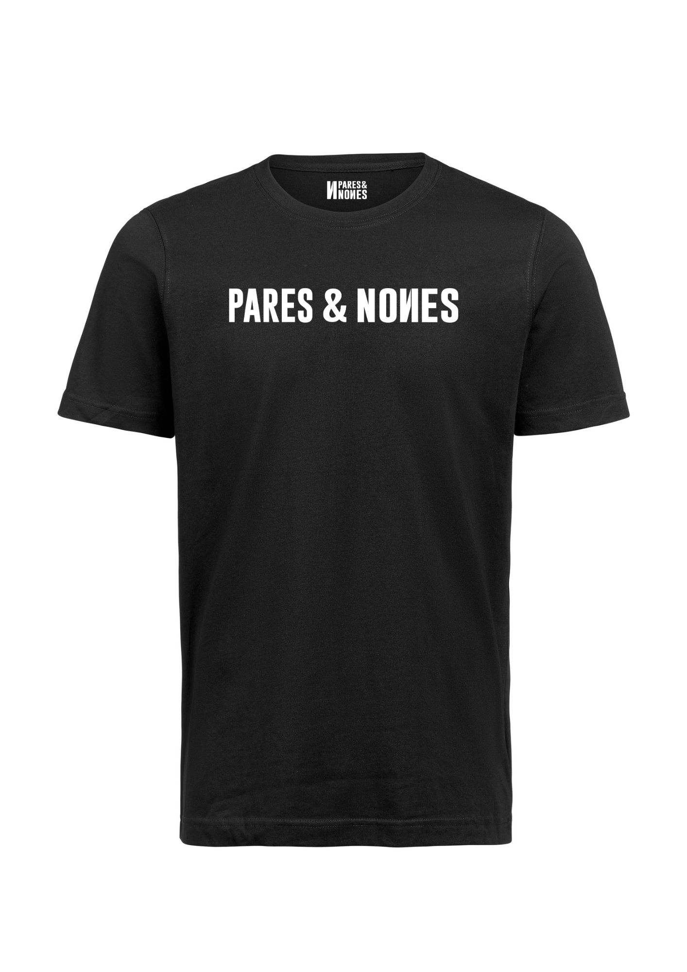 Camiseta Pares & Nones Negra