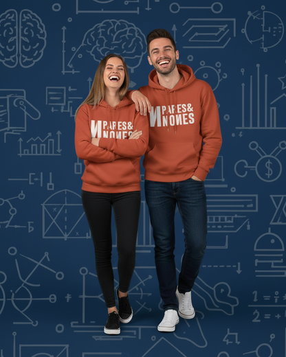 Sudadera Pares Hoodie Marrón Teja