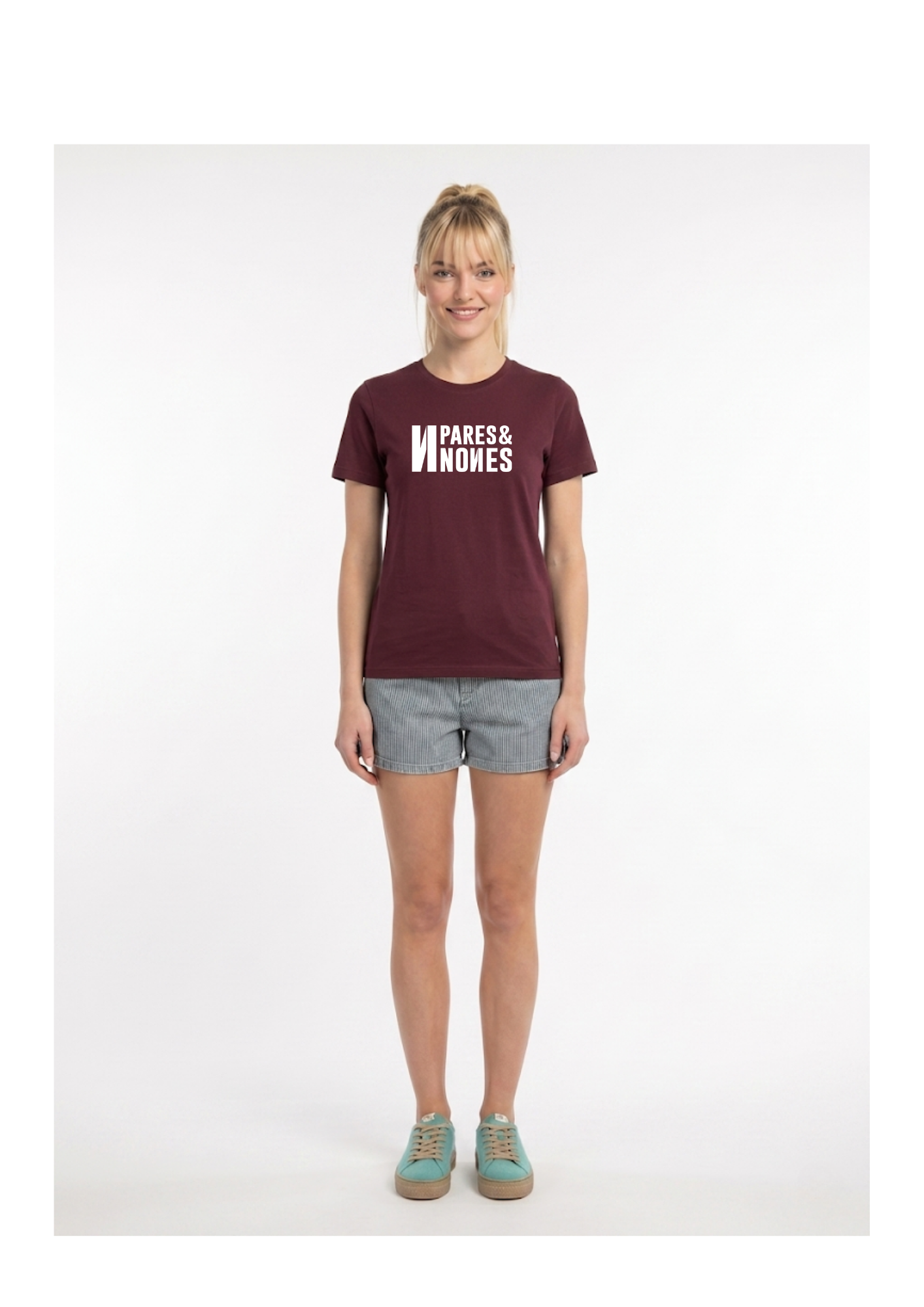 Camiseta Pares & Nones Prune