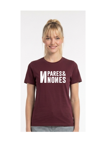 Camiseta Pares & Nones Prune
