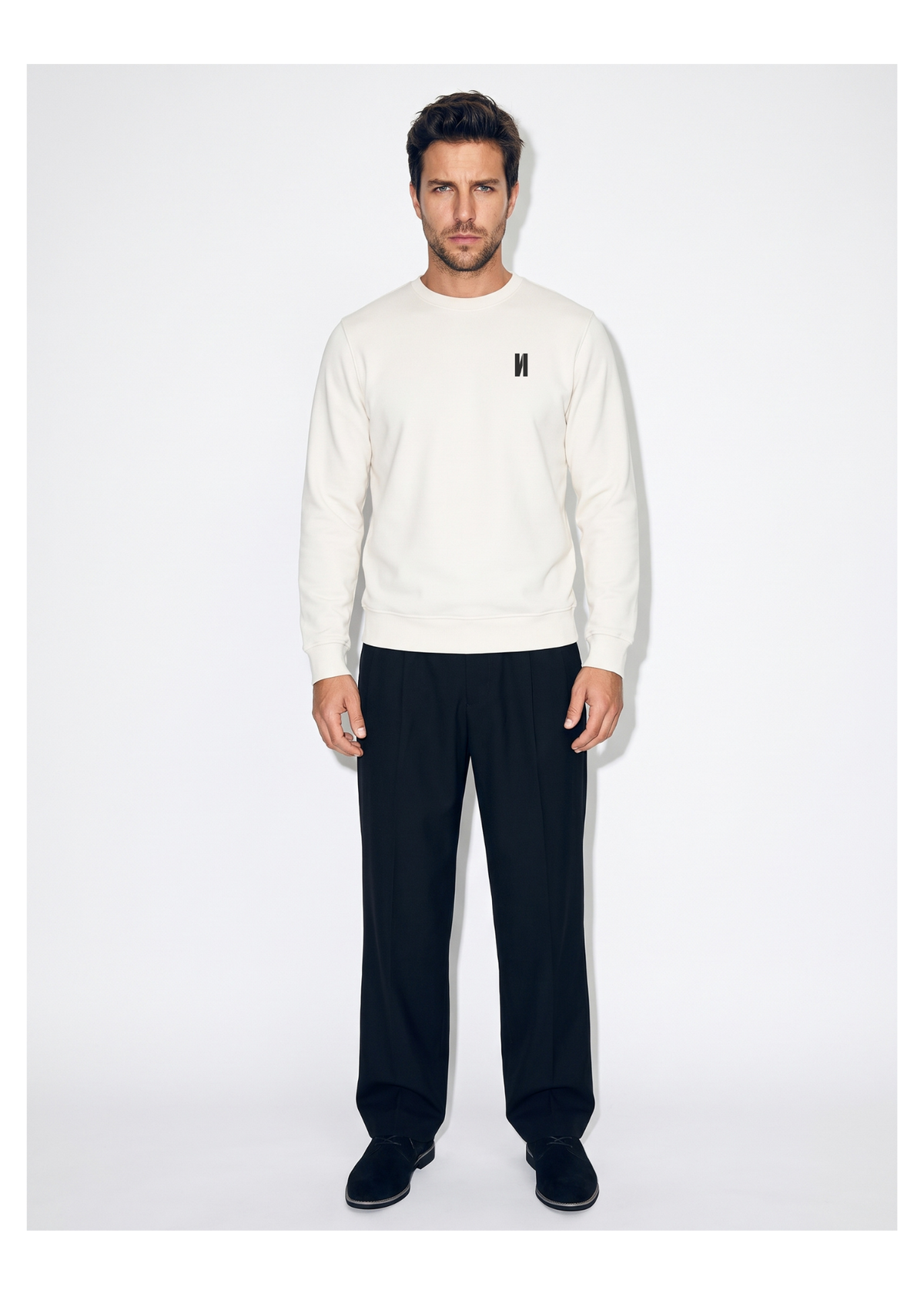 Sudadera Core Blanca