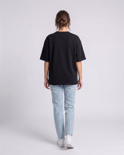 Camiseta Oversize Negra P&N