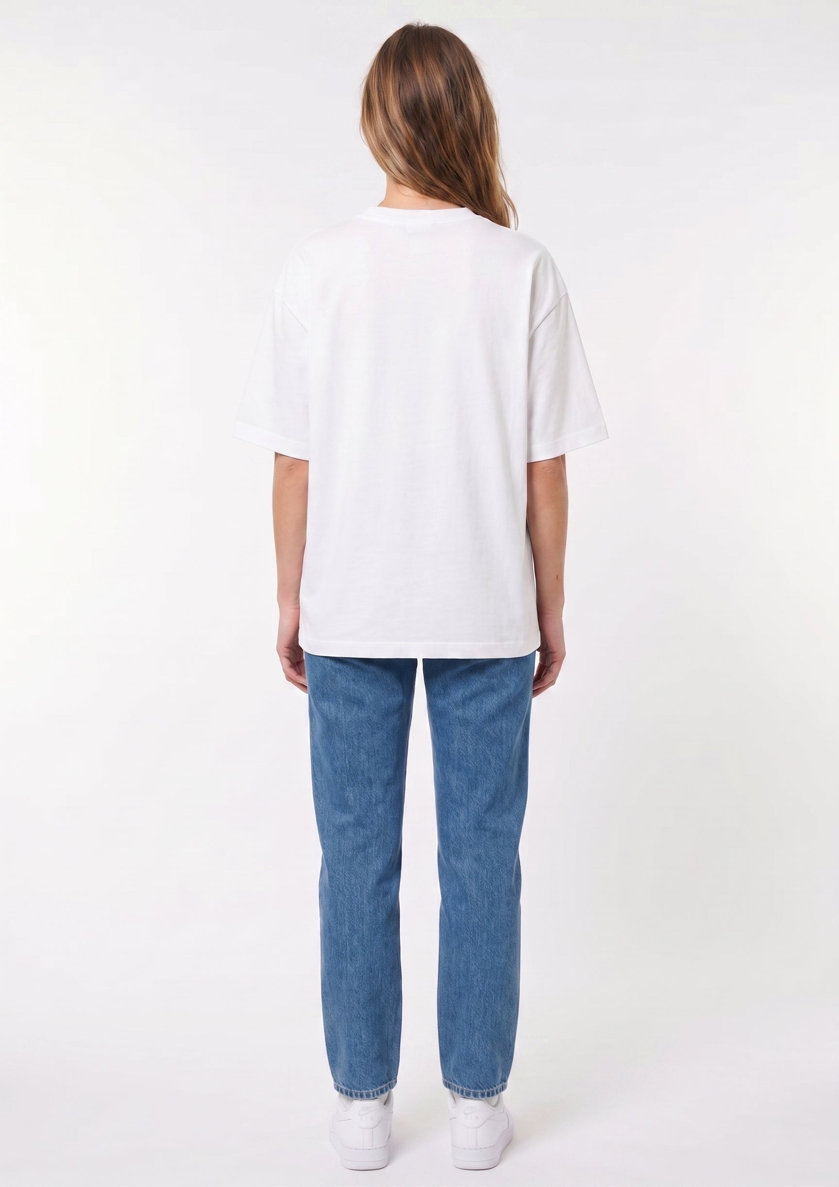 Camiseta Oversize Blanca P&N