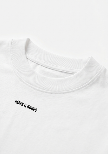 Camiseta Oversize Blanca P&N