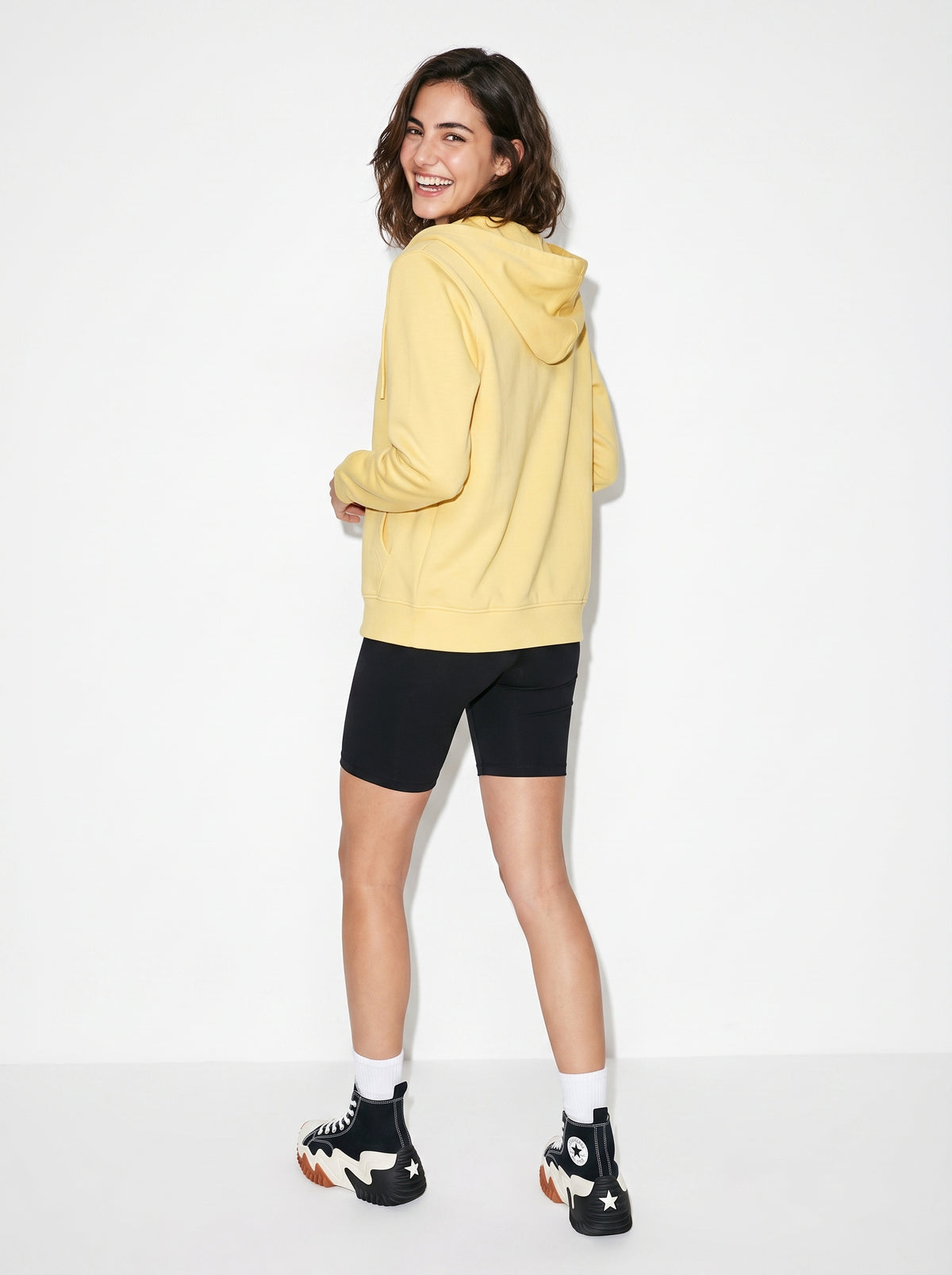 Sudadera con Cremallera Limón