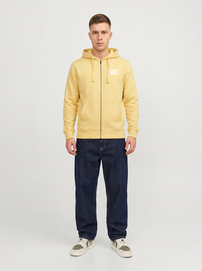 Sudadera con Cremallera Limón