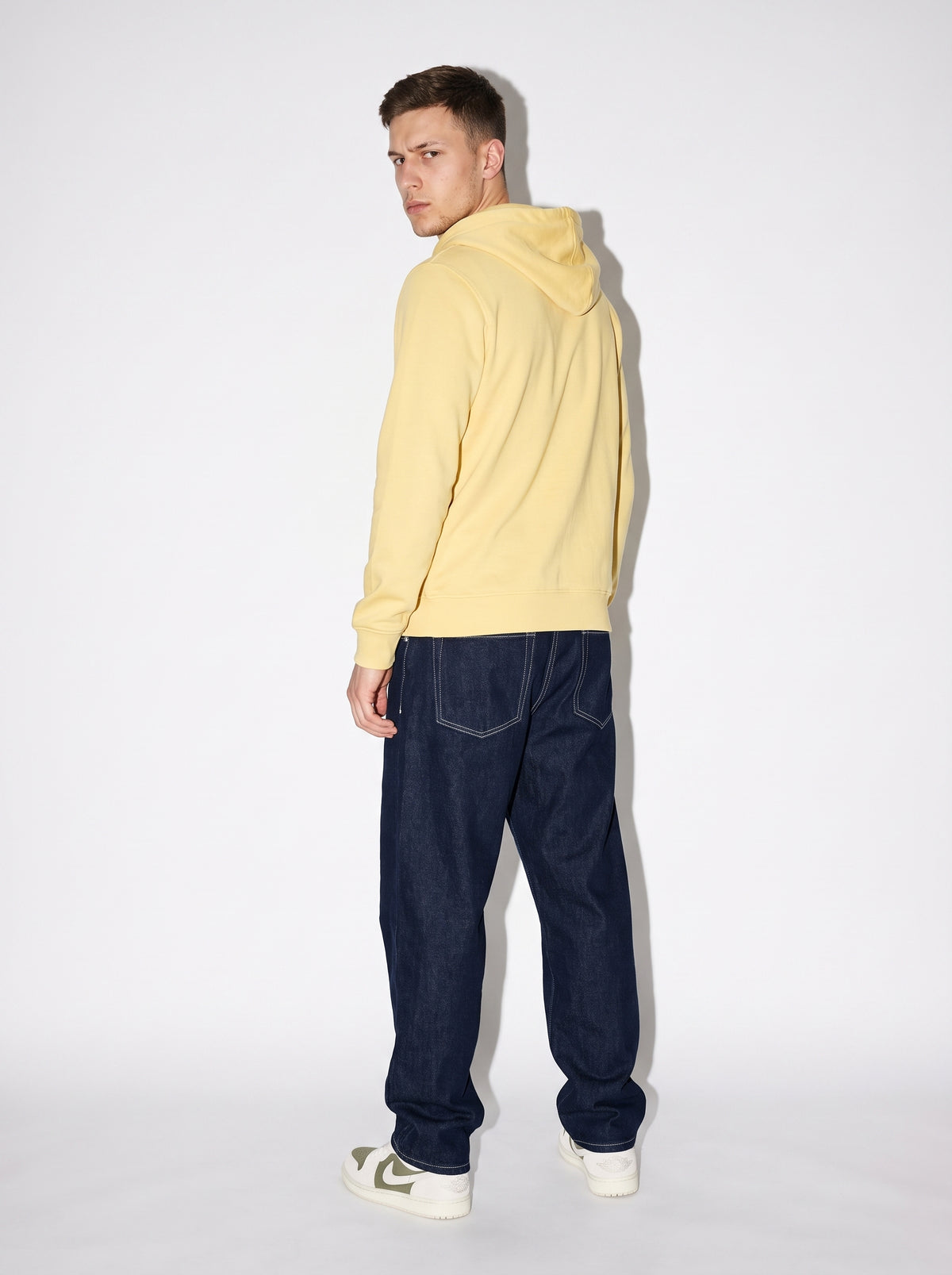 Sudadera con Cremallera Limón