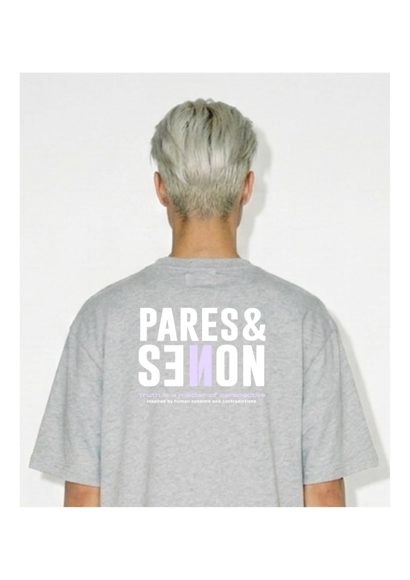 Camiseta Percepción Gris