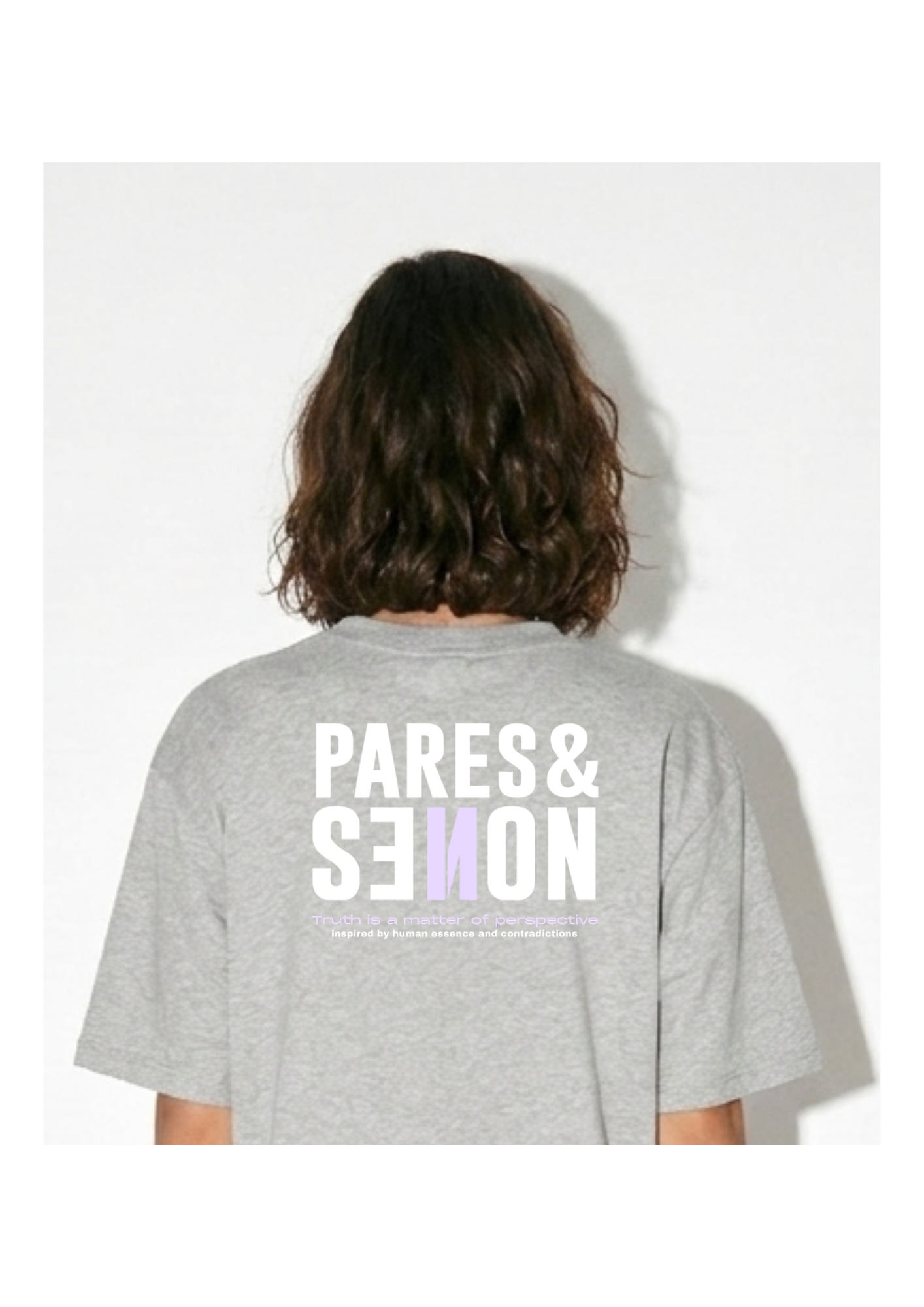 Camiseta Percepción Gris